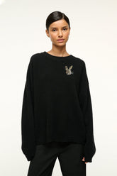 C.BONZ SERRANO CASHMERE SWEATER | BLACK