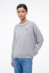 C.BONZ SERRANO CASHMERE SWEATER | HEATHER GREY