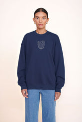 OVERSIZED SWEATSHIRT | NAVY
