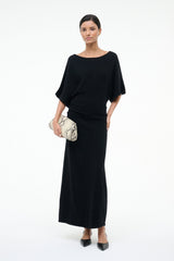 AMELIE SWEATER DRESS | BLACK